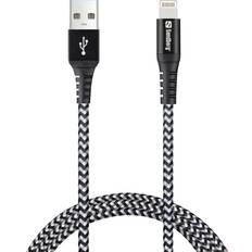 Sandberg USB-kabel Kablar Sandberg Survivor USB A-Lightning 1m