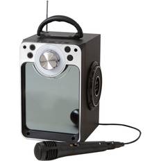 Förstärkare med inbyggda högtalare Karaoke Liniex Karaoke Machine with Bluetooth