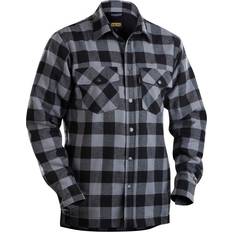 Flanellskjortor - Herr - Svarta Blåkläder Lined Flannel Shirt - Dark Gray/Black
