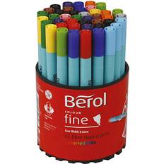 Textilpennor Berol Colour Fine 0.6mm 42-pack