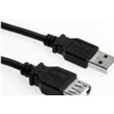 Sharkoon USB A-USB A M-F 2.0 1m