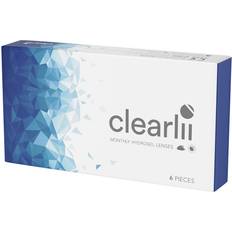Clearlii Kontaktlinser Clearlii Monthly Hydrogel 6-pack