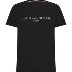 Tommy Hilfiger Herr T-shirts & Linnen Tommy Hilfiger Logo T-shirt - Jet Black