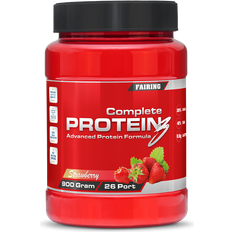 Jordgubbar - Mjölkprotein Proteinpulver Fairing Complete Protein 3 Strawberry 900g