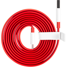 Röda - USB C-USB C - USB-kabel Kablar OnePlus USB C-USB C 1m