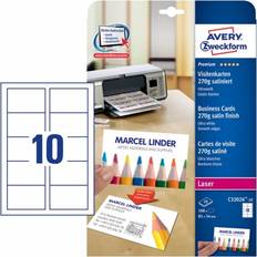 Laser Fotopapper Avery Premium Business Cards 270g/m² 100st