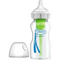 Dr. Brown's Glas Nappflaskor & Servering Dr. Brown's Options+ Wide-Neck Baby Bottle 270ml Glass