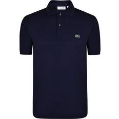 Bomull - Herr Överdelar Lacoste Classic Fit L.12.12 Polo Shirt - Navy Blue
