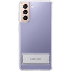 Samsung Galaxy S21 Mobilfodral Samsung Clear Standing Cover for Galaxy S21