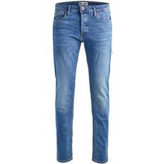Jack & Jones Blåa - Herr - W27 Byxor & Shorts Jack & Jones Tim Original AM 781 50SPS Slim/Straight Fit Jeans - Blue/Blue Denim
