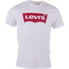 Levi's Herr - Stickad tröjor Överdelar Levi's Standard Housemark Tee - White