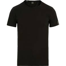 Replay Herr T-shirts & Linnen Replay Raw Cut Cotton T-shirt - Black