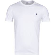 Polo Ralph Lauren Herr - Vita T-shirts & Linnen Polo Ralph Lauren Jersey Crewneck T-shirt - White