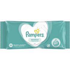 Pampers Babyhud Pampers Sensitive Baby Wipes 52pcs