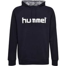 Hummel Go Kids Cotton Logo Hoodie - Marine (203512-7026)