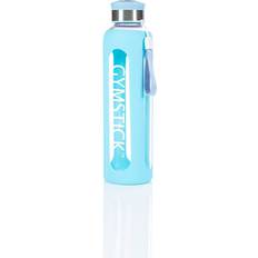 Med handtag - Stål Vattenflaskor Gymstick Glass Vattenflaska 0.6L