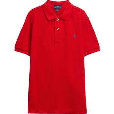 Polo Ralph Lauren Pojkar T-shirts Polo Ralph Lauren Boy's Mesh Polo Shirt - Red