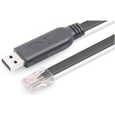 Nätverkskablar - USB A-RJ45 MicroConnect USB A-RJ45 1.8m