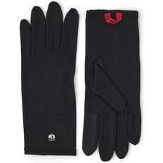 Skidor Kläder Hesta Merino Wool Liner Long 5-Finger Gloves - Black