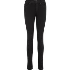 Vero Moda Vmtanya Normal Waist Slim Fit Jeans - Black