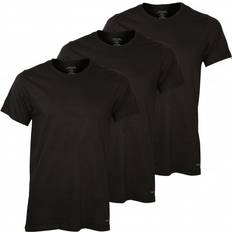 Slim T-shirts Calvin Klein Classic Slim Fit Crewneck T-shirt 3-pack - Black