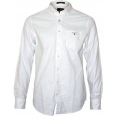 Gant Skjortor Gant Regular Fit Oxford Shirt - White