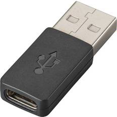 Poly Kabeladaptrar Kablar Poly USB C-USB A M-F Adapter