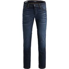 Jack & Jones Herr Byxor & Shorts Jack & Jones Tim Original JOS 719 Slim/Straight Fit Jeans - Blue/Blue Denim