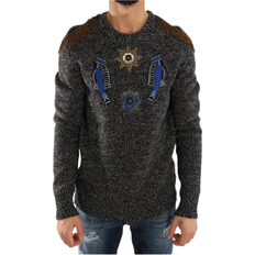 Dolce & Gabbana Herr - Sweatshirts Tröjor Dolce & Gabbana Crewneck Sweater - Gray