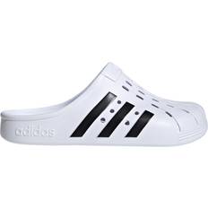 Adidas 44 ½ - Herr Tofflor & Sandaler adidas Adilette Clogs - Cloud White/Core Black