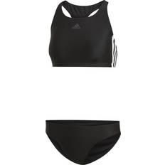 Adidas Dam Badkläder adidas 3 Stripes Bikini - Black
