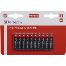 Batterier Batterier & Laddbart Verbatim AAA Premium Alkaline Compatible 10-pack