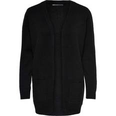 16 - Dam Koftor Only Lesly Open Knitted Cardigan - Black