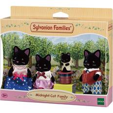 Sylvanian Families Modedockor Dockor & Dockhus Sylvanian Families Midnight Cat Family
