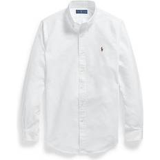Polo Ralph Lauren Herr - Vita Skjortor Polo Ralph Lauren Custom Fit Oxford Shirt - White