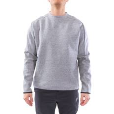 Nike sweatshirt grå herr Nike Tech Fleece Round Neck Sweatshirt Men - Grey