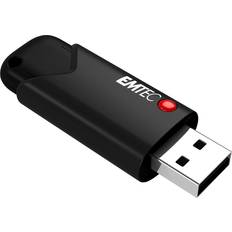 64 GB - USB 3.2 (Gen 2) USB-minnen Emtec B120 Click Secure 3.2 64GB