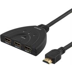 Deltaco HDMI-kablar Deltaco HDMI-3HDMI 1.3 M-F 0.5m