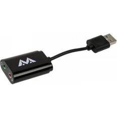 3.5mm kablar Antlion Audio 3.5mm-USB A M-F Adapter