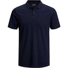 Jack & Jones Pikétröjor Jack & Jones Classic Pike Polo Shirt - Blue/Navy Blazer