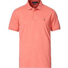Polo Ralph Lauren Rosa T-shirts & Linnen Polo Ralph Lauren Luxury Pima Cotton Polo Shirt - Rose Heather