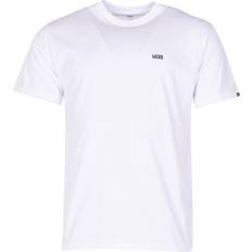 Vans Herr - Vita T-shirts & Linnen Vans Left Chest Logo T-shirt - White/Black