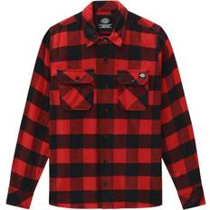 Bomull - Unisex Skjortor Dickies New Sacramento Shirt Unisex - Red