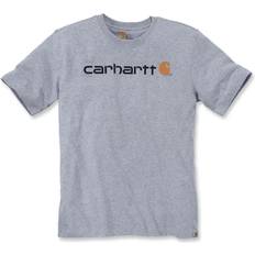 Carhartt Herr T-shirts & Linnen Carhartt Core Logo Workwear T-shirt - Heather Grey