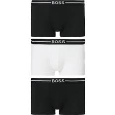 Hugo Boss Boxers Kalsonger Hugo Boss Organic Cotton Trunk Boxer 3-Pack - Black/White