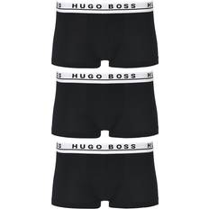Hugo Boss Kalsonger HUGO BOSS Stretch Cotton Trunks 3-pack - Black