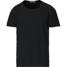 Nudie Jeans Överdelar Nudie Jeans Roger Slub Crew Neck T-shirt - Black