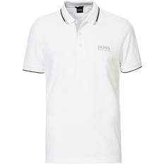 Hugo Boss Polyester Pikétröjor HUGO BOSS Paddy Pro Polo Shirt - White