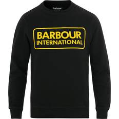 Barbour Herr - Svarta Överdelar Barbour Large Logo Sweatshirt - Black