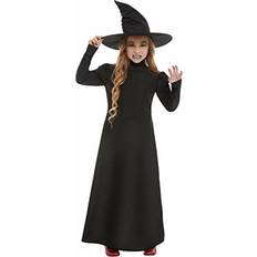 Smiffys Häxor Dräkter & Kläder Smiffys Wicked Witch Girl Costume Black